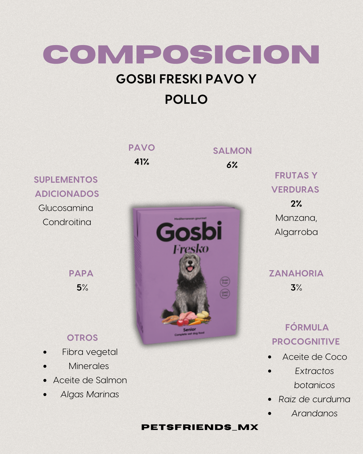 Gosbi Fresko Alimento Humedo 375g