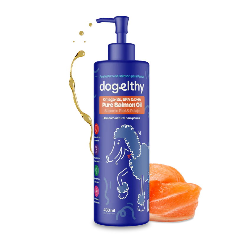 Aceite de Salmon para Perros - Dogelthy