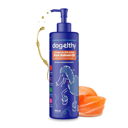 Aceite de Salmon para Perros - Dogelthy