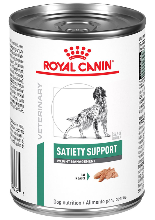 Lata Royal Canin Satiety Support para perro 385grs