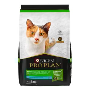 Pro Plan Sensitive Skin & Stomach Alimento Seco para Gato Adulto Receta Pavo